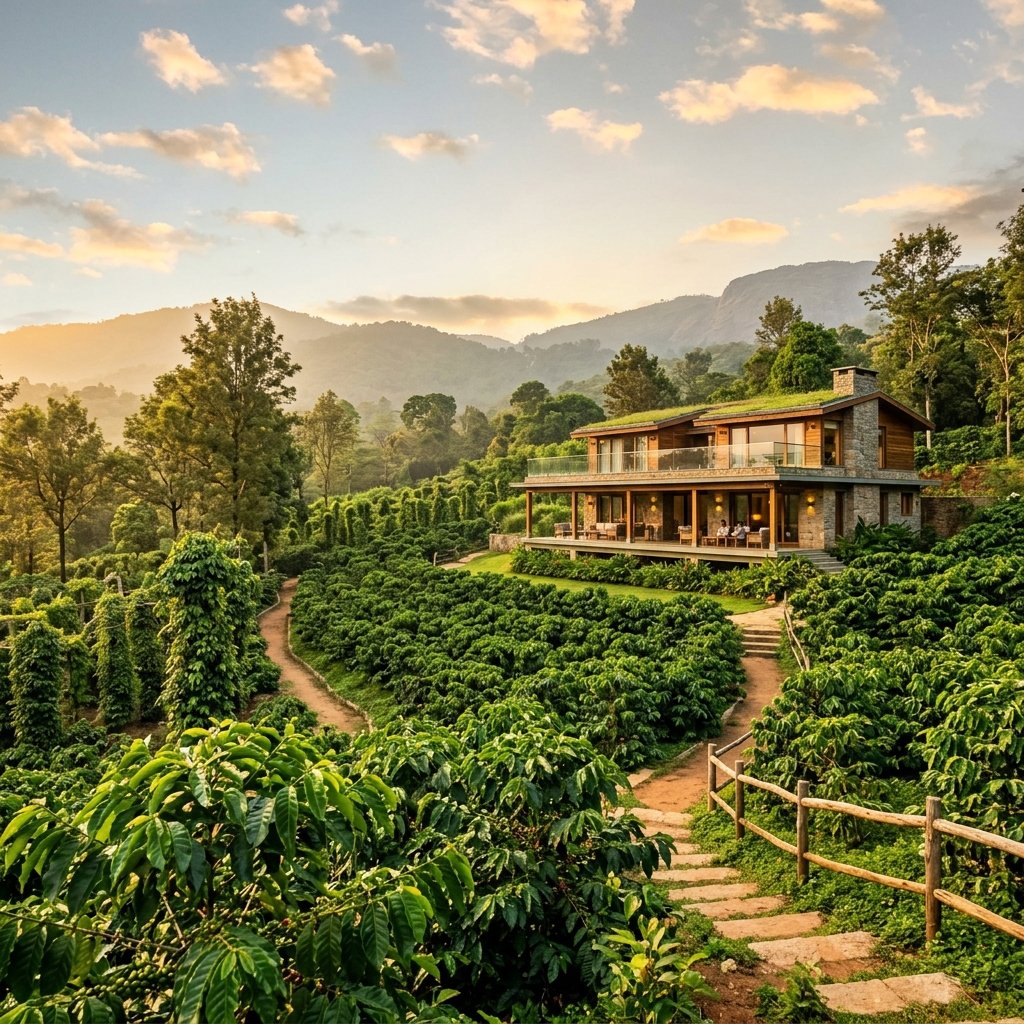 Luxurious managed farmland near Bangalore