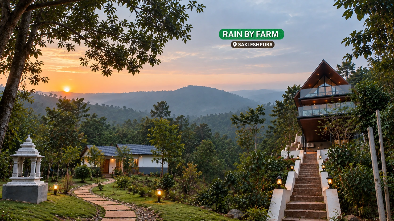 Rain By The Farm — Sakleshpur